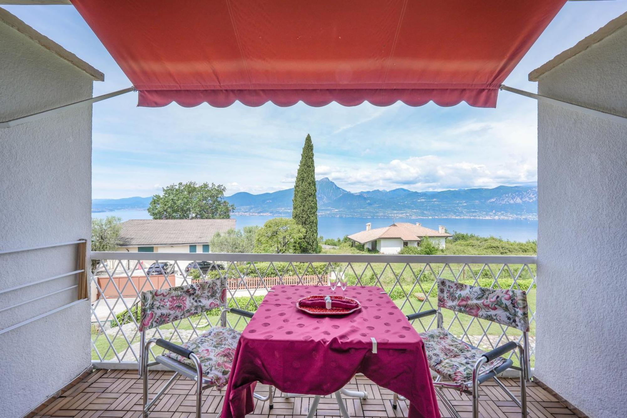 Garda Panoramic House Apartment Albisano Exterior photo