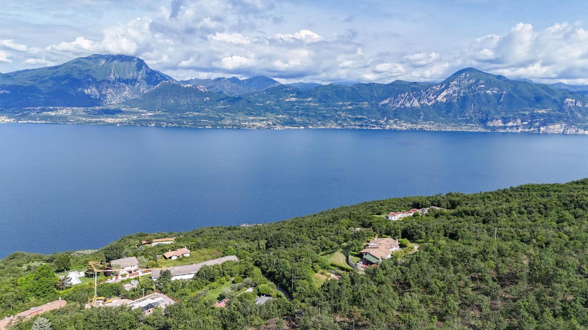 Garda Panoramic House Apartment Albisano Exterior photo